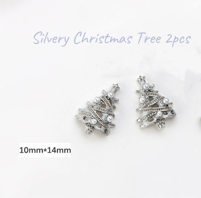 Nail Formula Assorted Christmas Tree 2pcs