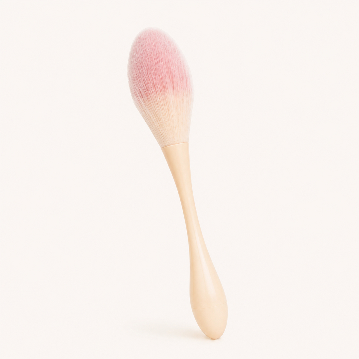 NF Select skin-tone nail dust brush with soft pink and white bristles