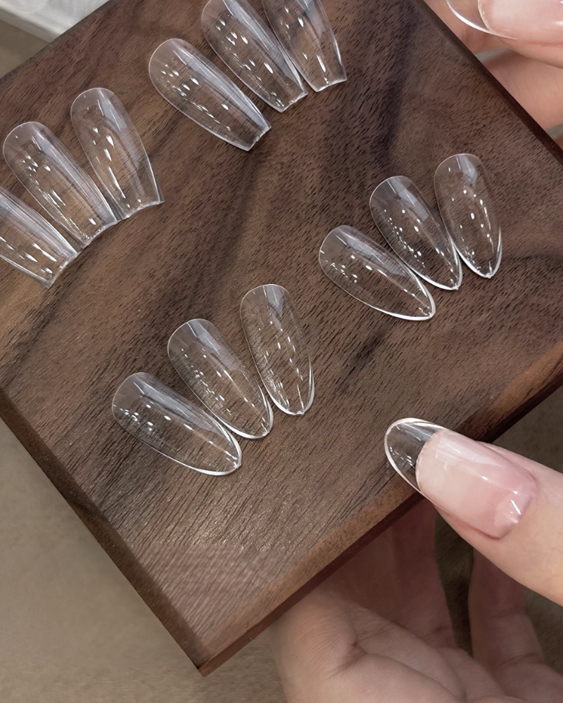 NFormula Life Full Cover Nail Tips — pre-shaped full cover tips for quick, uniform, and natural-looking nail extensions.