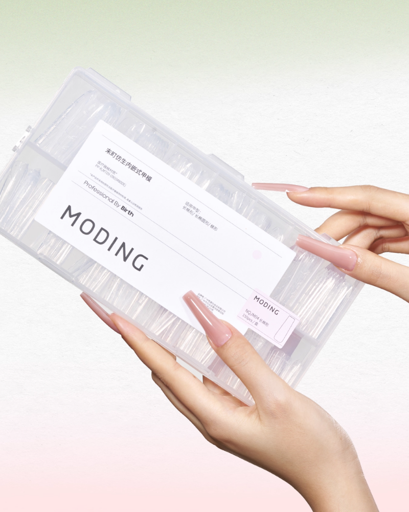 NFormula Life Premium Dual Forms — pre-shaped nail forms for fast, smooth, and balanced builder-gel extensions.