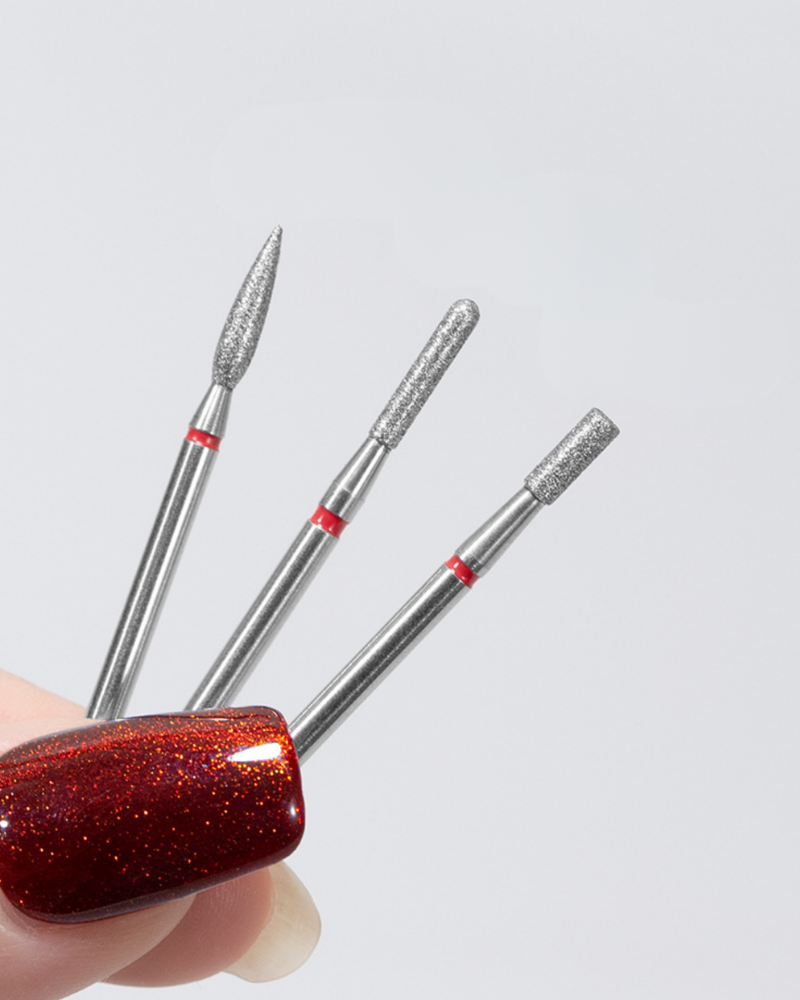 NFormula Life Prep & Cuticle Bits — fine nail drill bits for gentle nail prep and clean cuticle refinement.