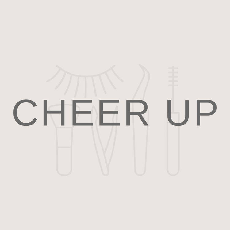 Cheer Up false lashes and at-home beauty tools designed for easy, lightweight, beginner-friendly daily makeup.