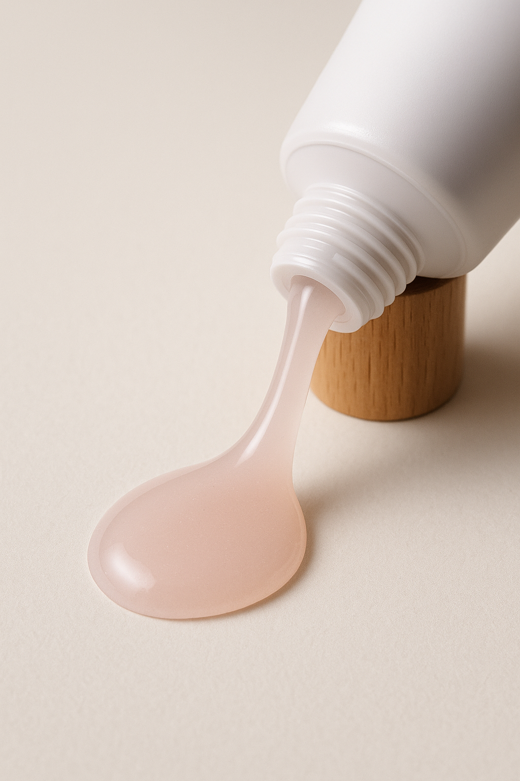 Crystal poly gel builder for mold extensions, natural nail repair, overlays, and shape correction with non-flowing control and high-clarity strength.