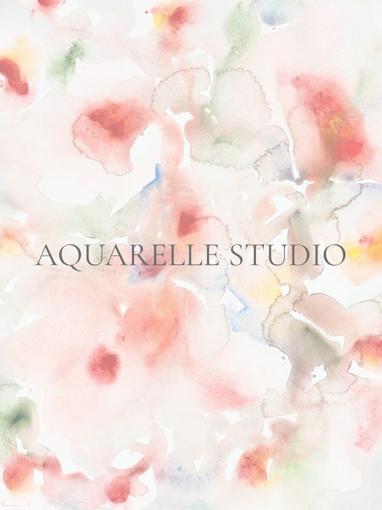 A minimal, softly lit photograph showcasing NFormula Life’s Aquarelle Studio gels in translucent watercolor tones on a warm white background, evoking flow, diffusion, and southern light.”