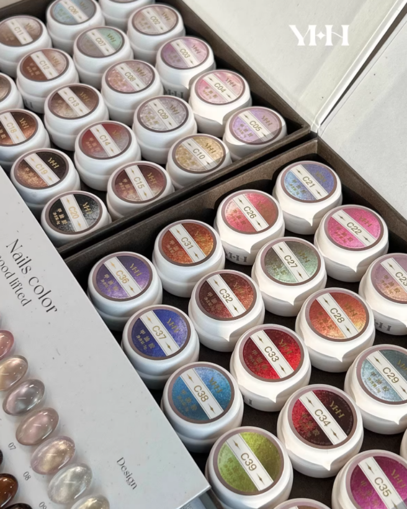 YHH Four Season Cat's Eye Pot Gels Collection