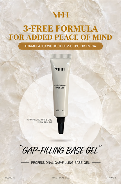 YHH Gap-Filling Base Gel 4-in-1 formula overview.