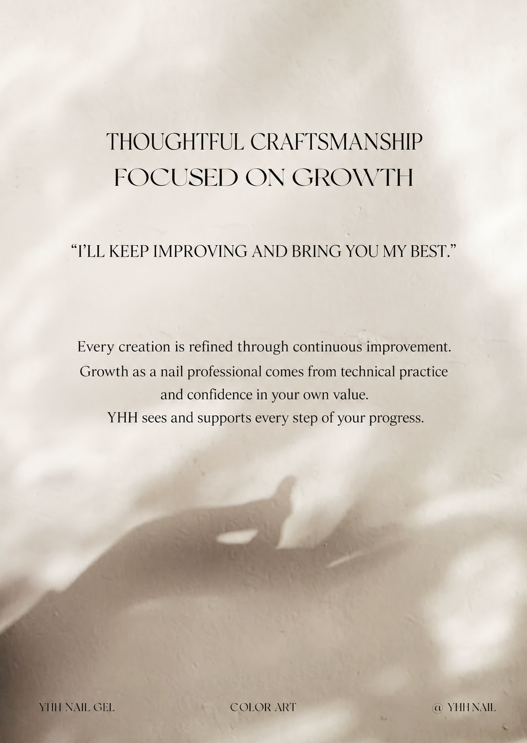 YHH Gap-Filling Base Gel craftsmanship overview.