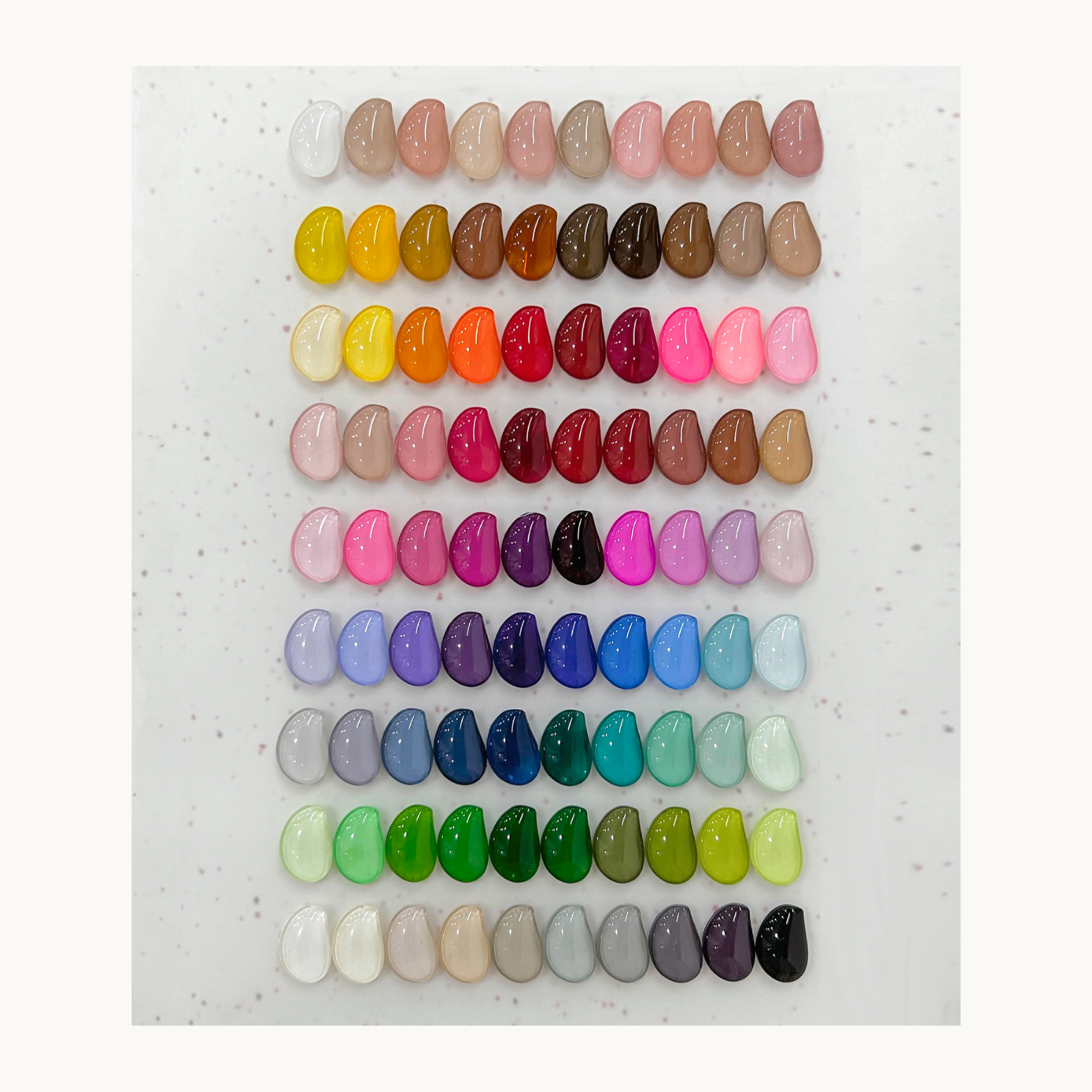 YHH N Series Cream Color & Art Pot Gel - (Misty Pine Sea N61-N70) - image 18