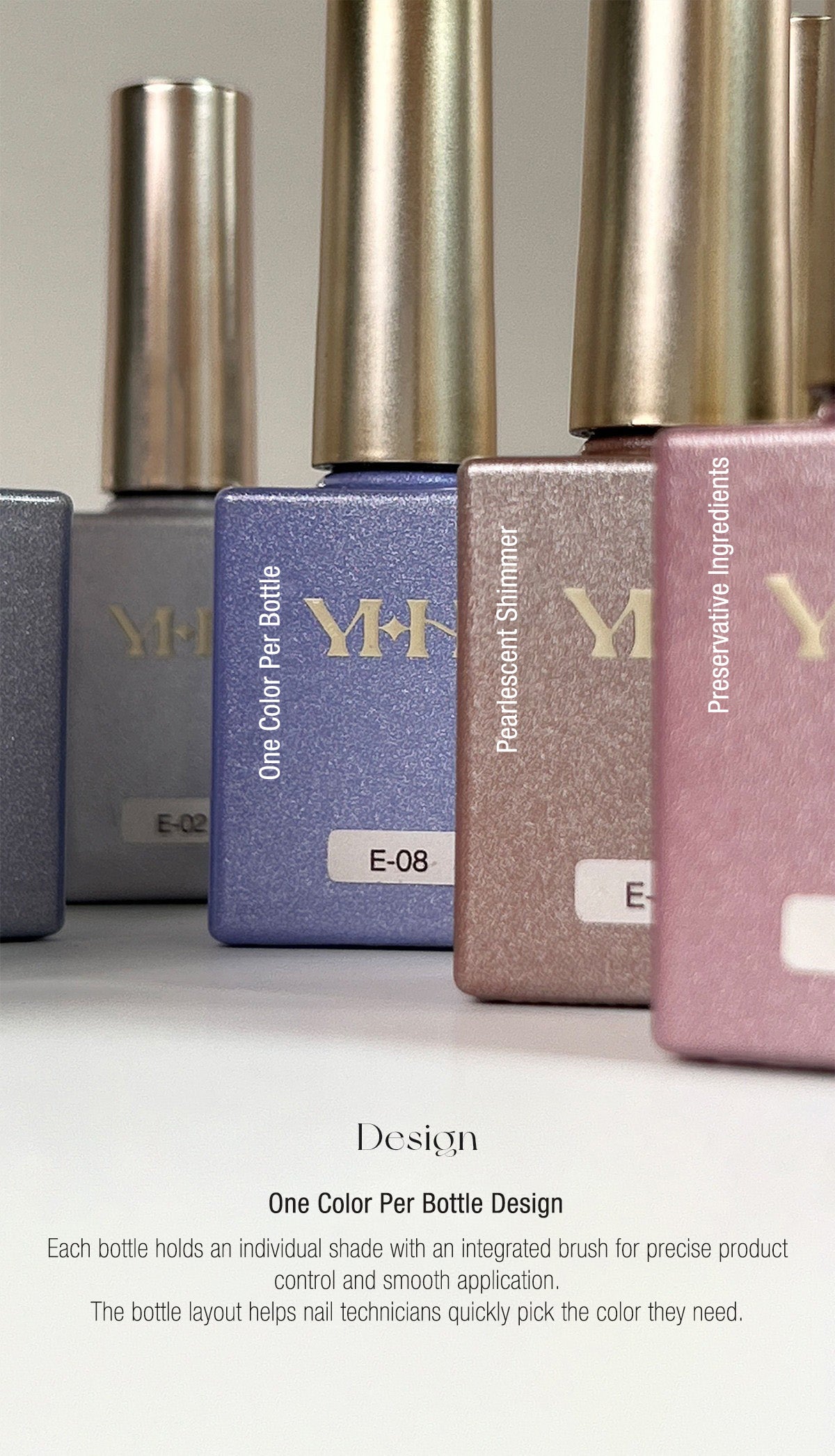 NF x YHH Moonset Star Veil Color Bottle Glitter Gel 10ml - E08 - image 5