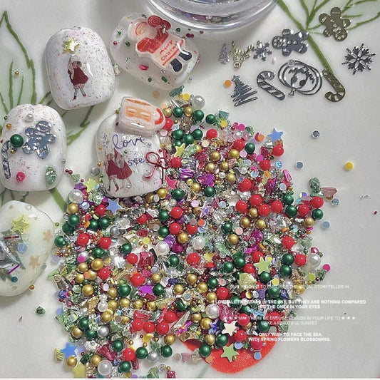 1127210 Mixing Nail Art Decorations Christmas Collection Ver.01