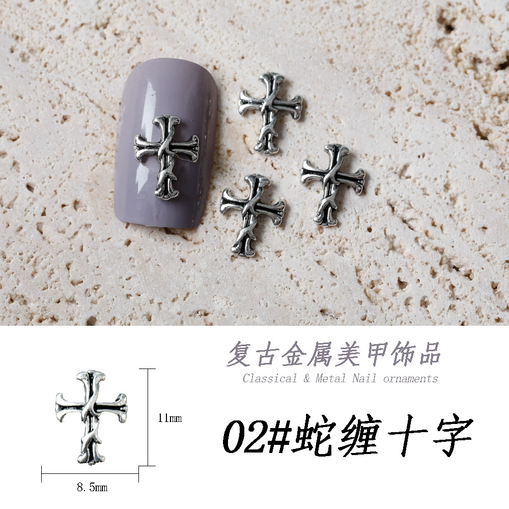 Cross Charm Collection 5pcs