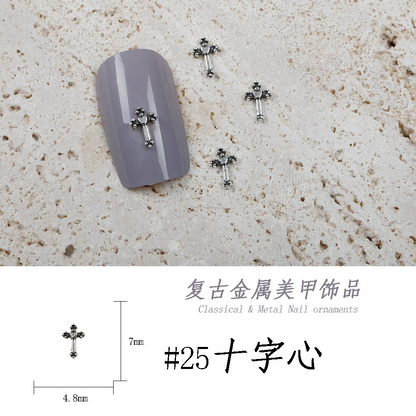 Cross Charm Collection 5pcs