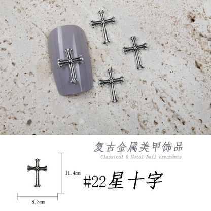 Cross Charm Collection 5pcs