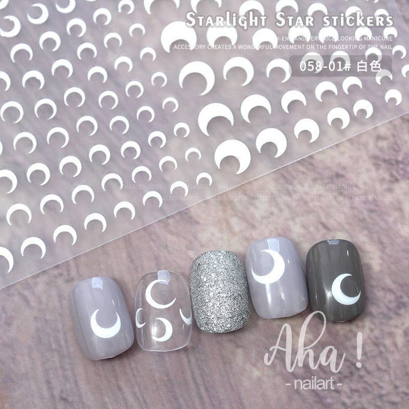 Aha! NailArt Moon 058 Series