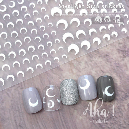 Aha! NailArt Moon 058 Series