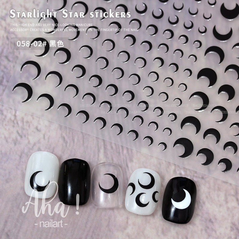 Aha! NailArt Moon 058 Series