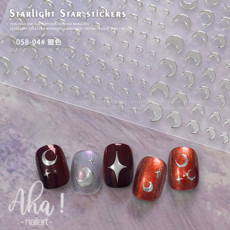 Aha! NailArt Moon 058 Series