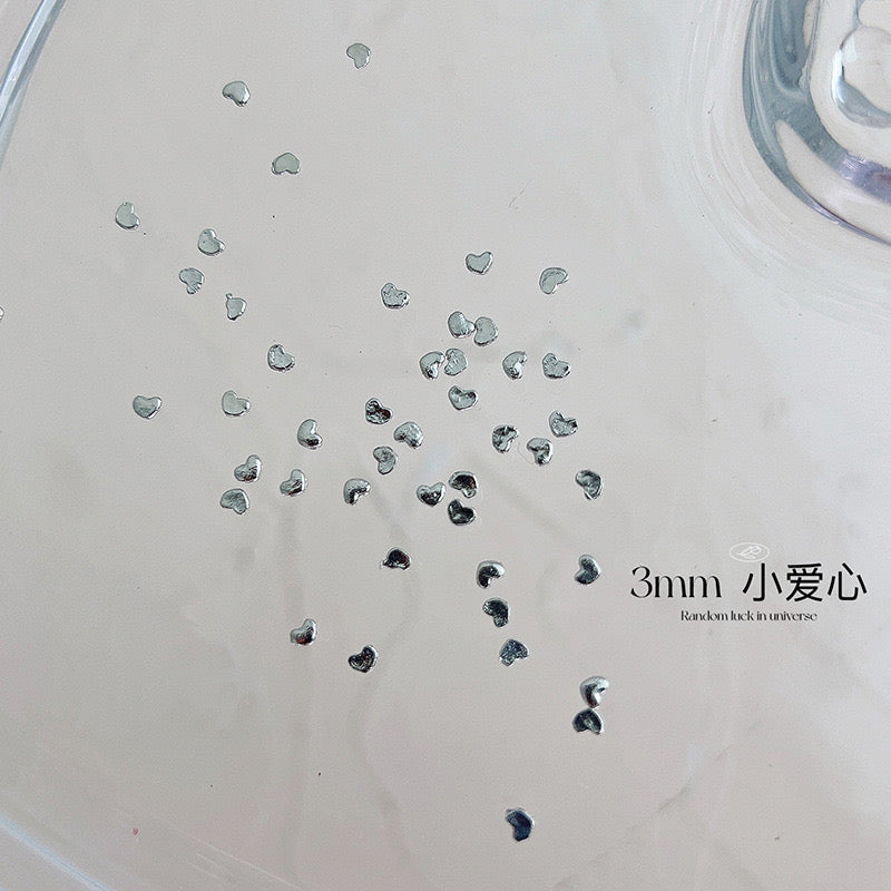 NF Select Nail Formula Assorted Super Mini Heart Charm 10pcs