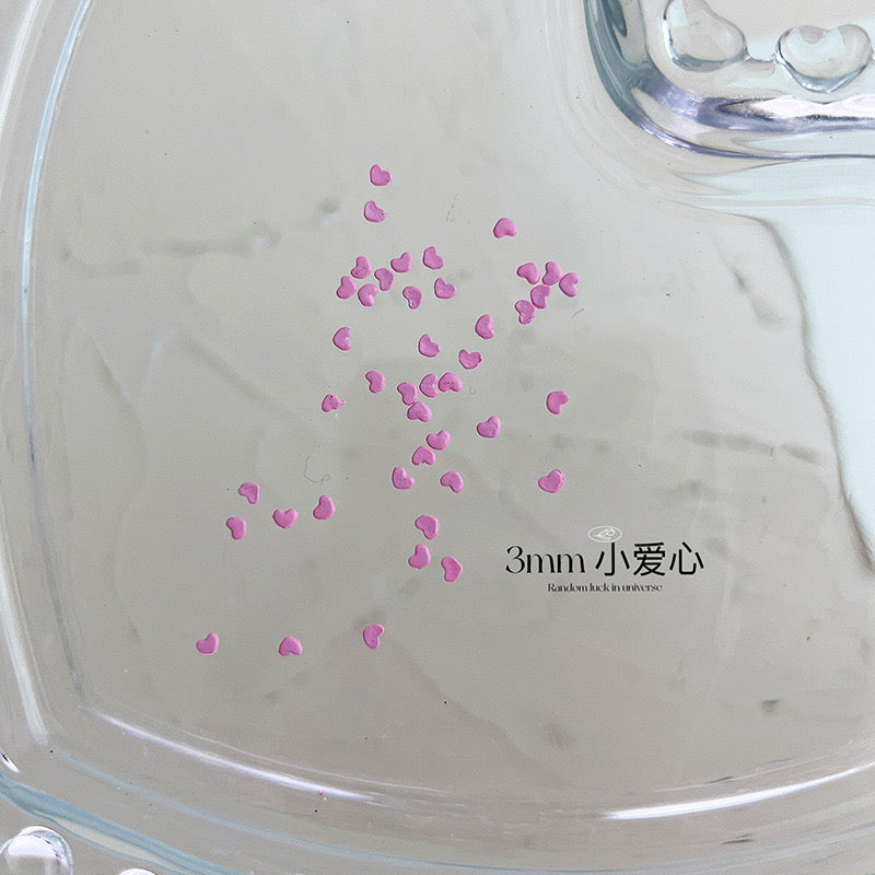 NF Select Nail Formula Assorted Super Mini Heart Charm 10pcs