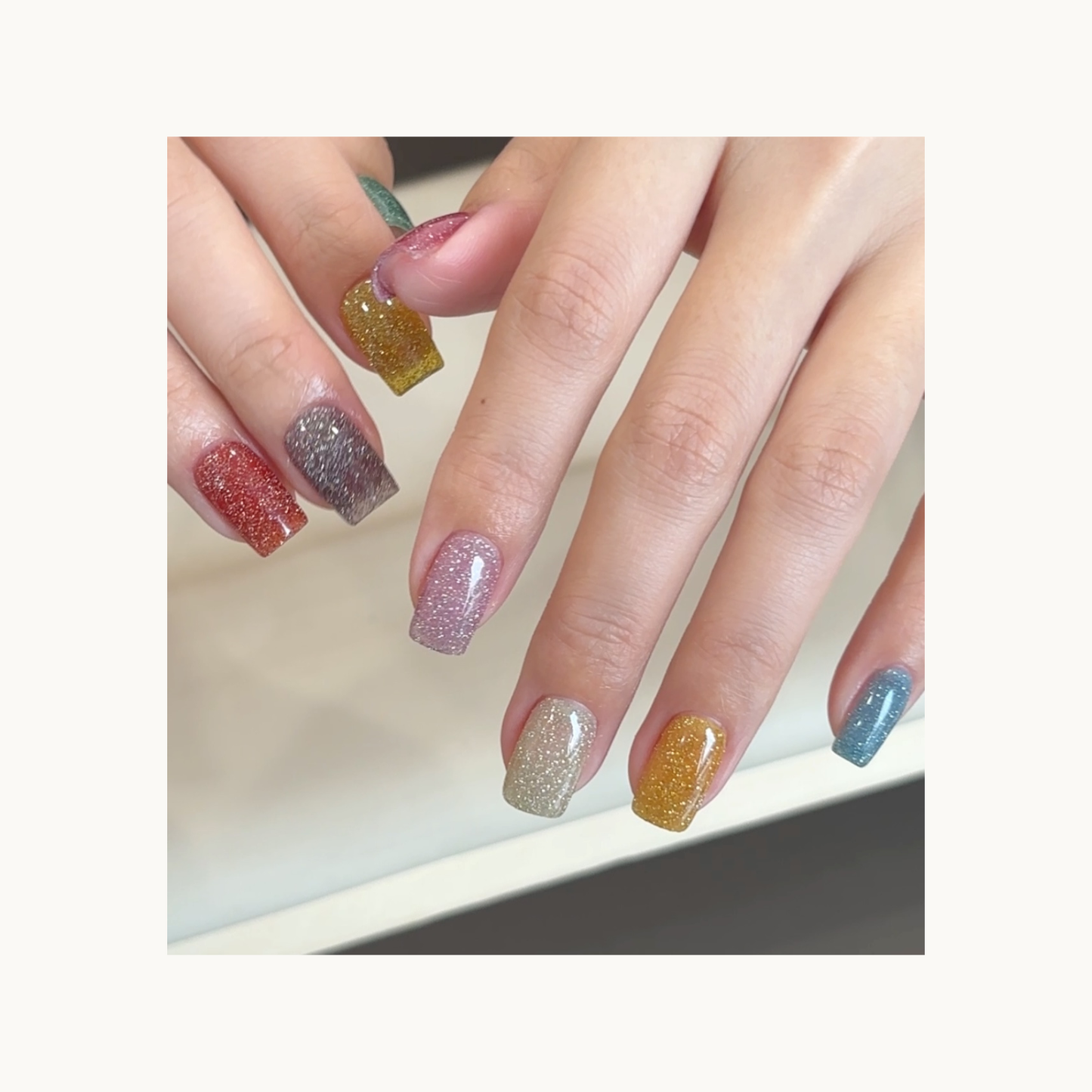 QINGYOU Rainbow Diamond Flash Gel 15ml