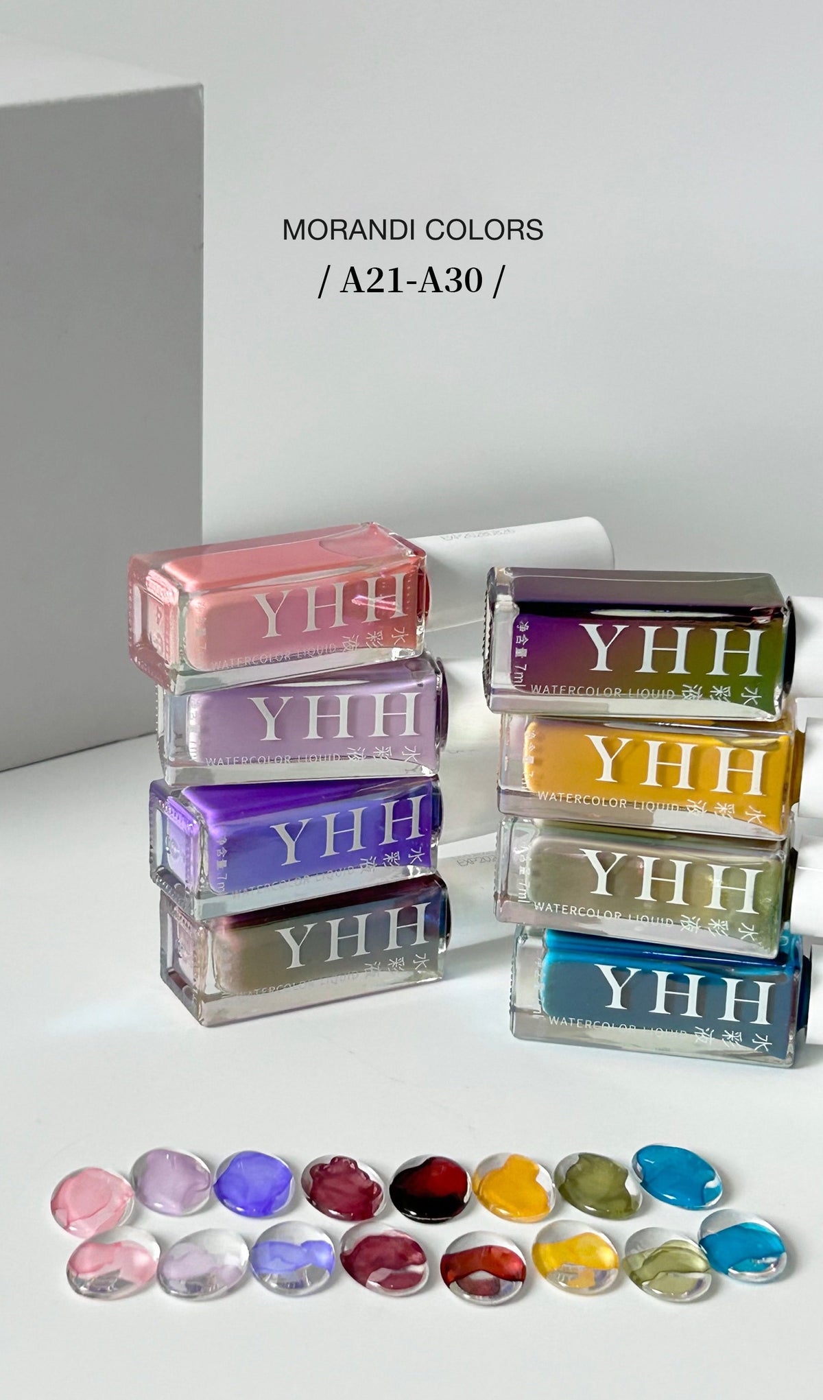 YHH Watercolor Nail Ink 7ml（A01-A40） - image 12