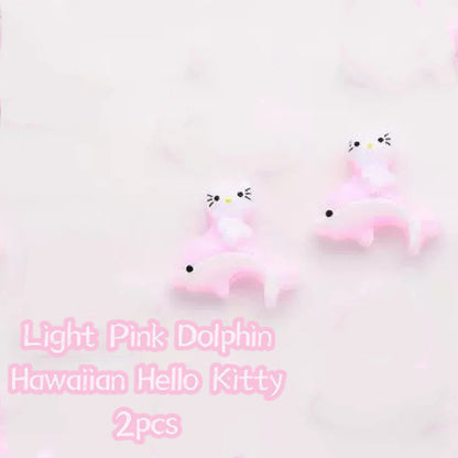 3D Nail Art Resin Hawaiian Hello Kitty Collection