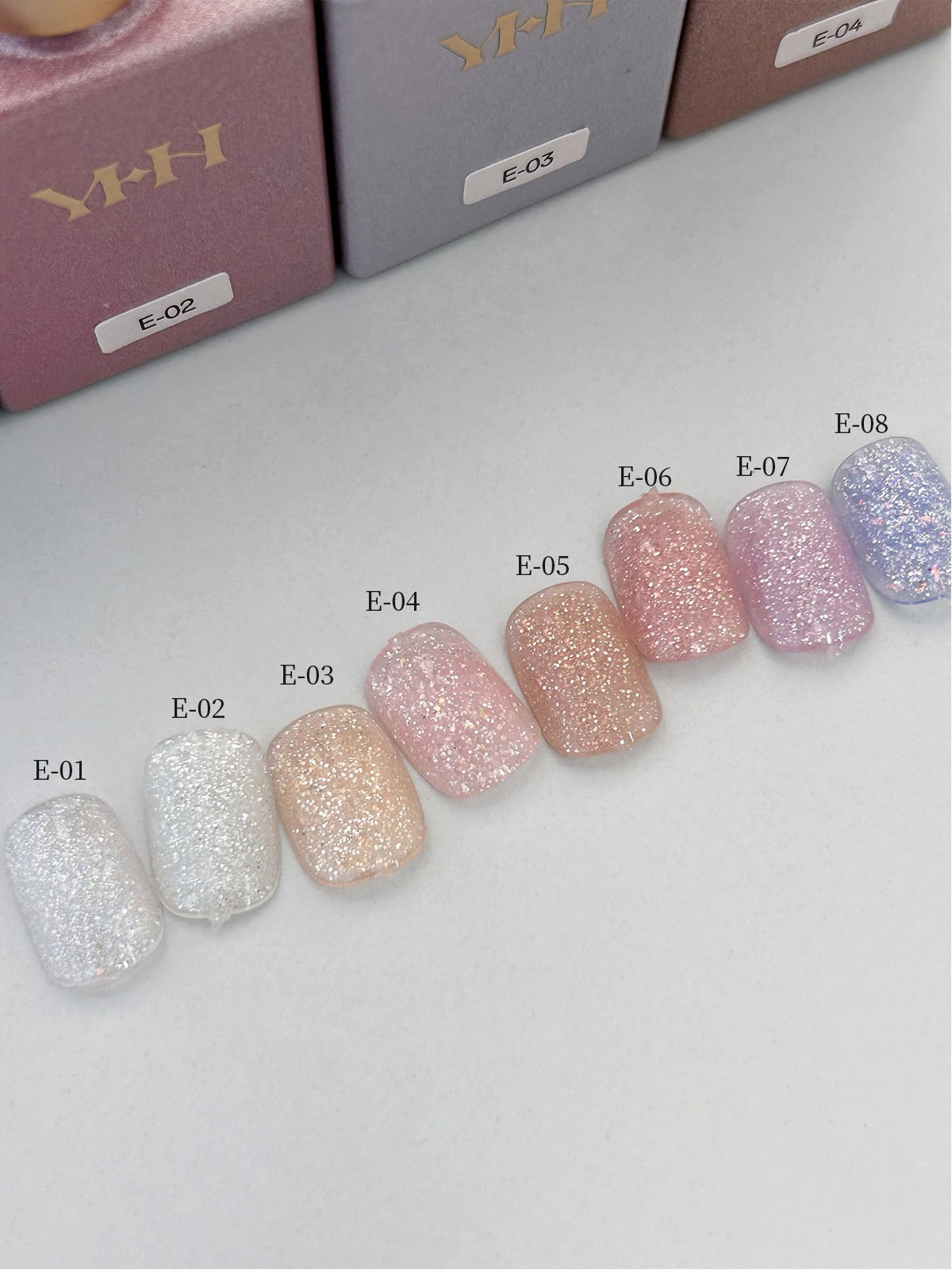 NF x YHH Moonset Star Veil Color Bottle Glitter Gel 10ml - E08 - image 11