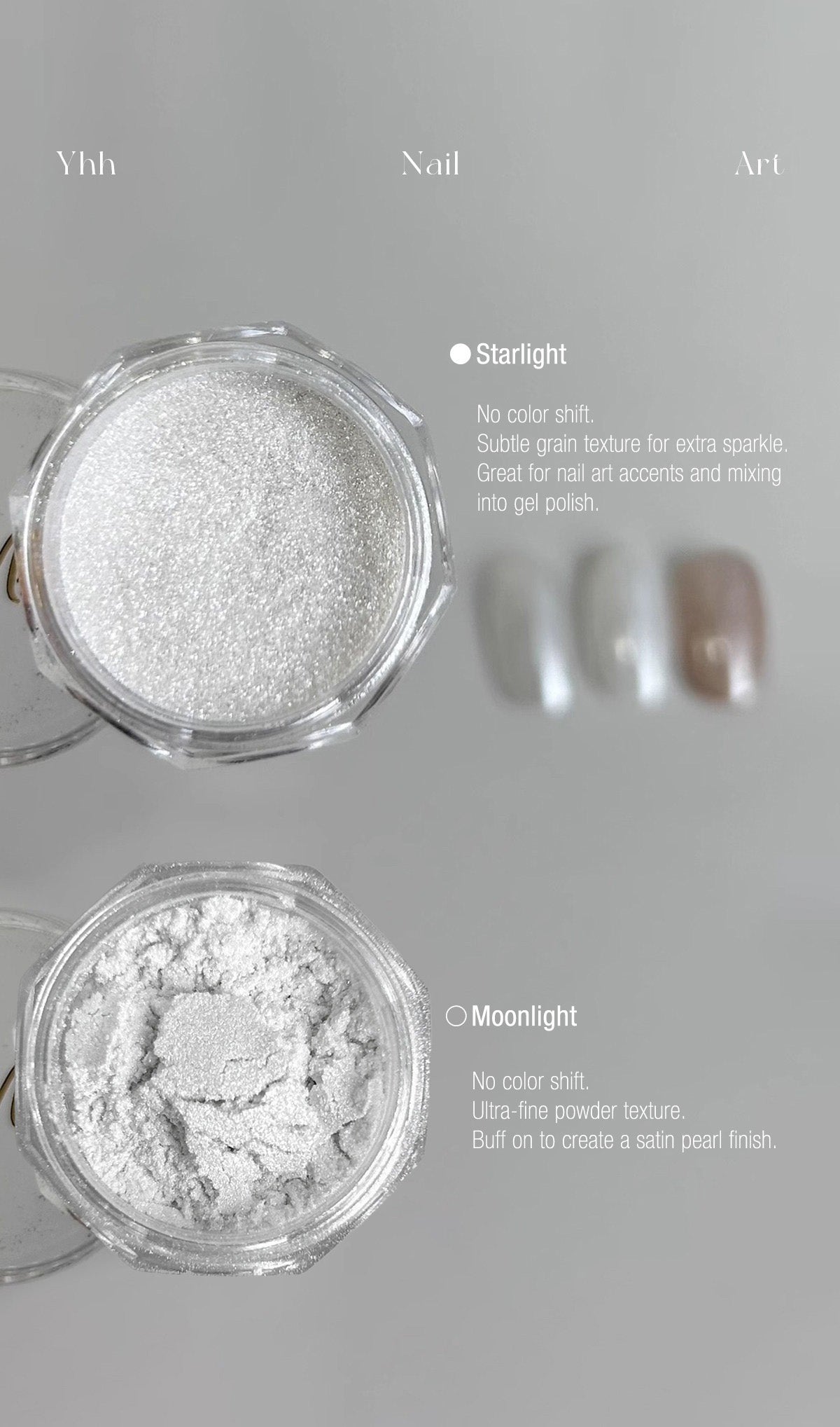 YHH Moonlight Silk Chrome Powder Collection  0.5g - image 14