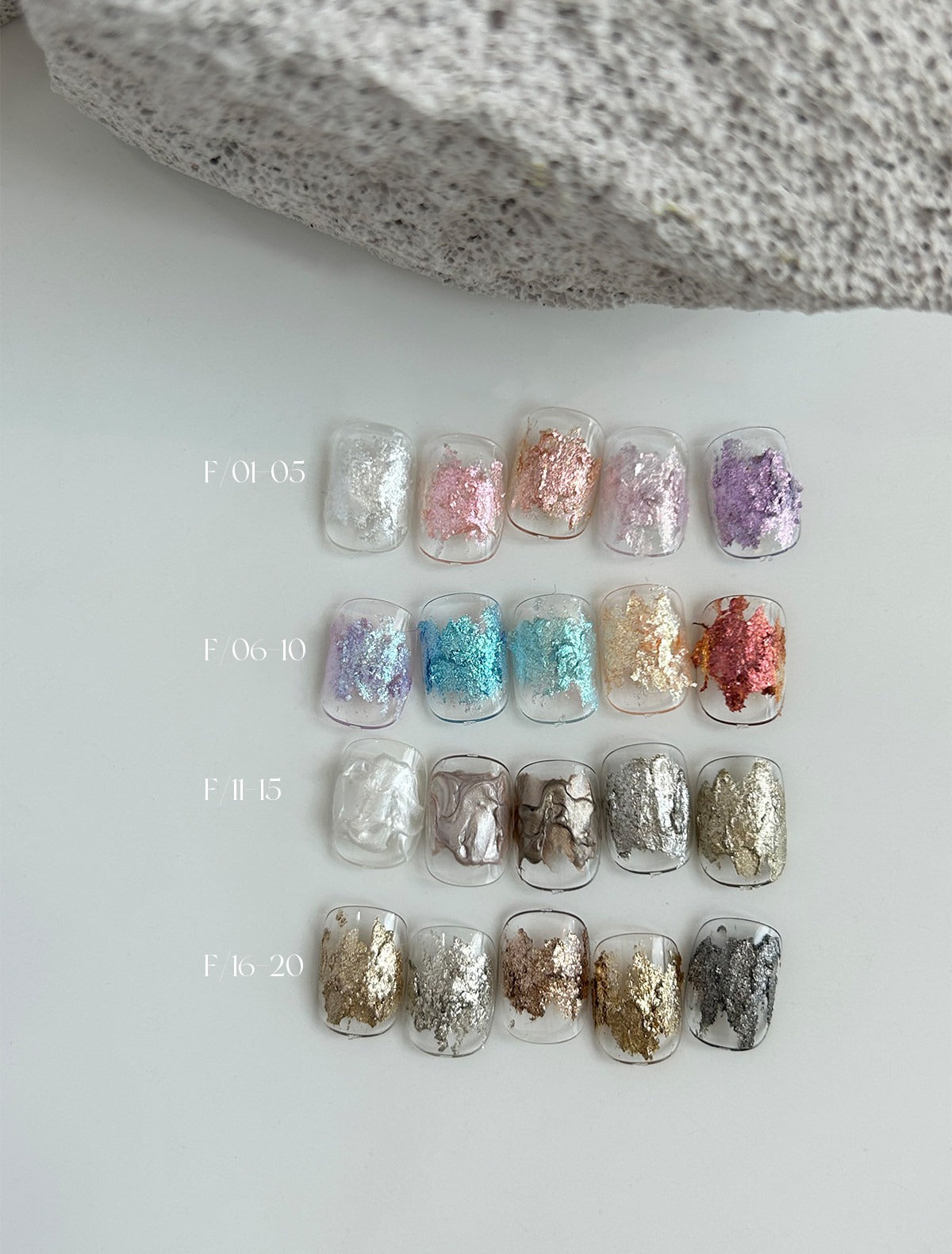YHH Magic Dreamy Metallic Textured Pigment Powder Paste 2g 【 F01–20 】 - image 20