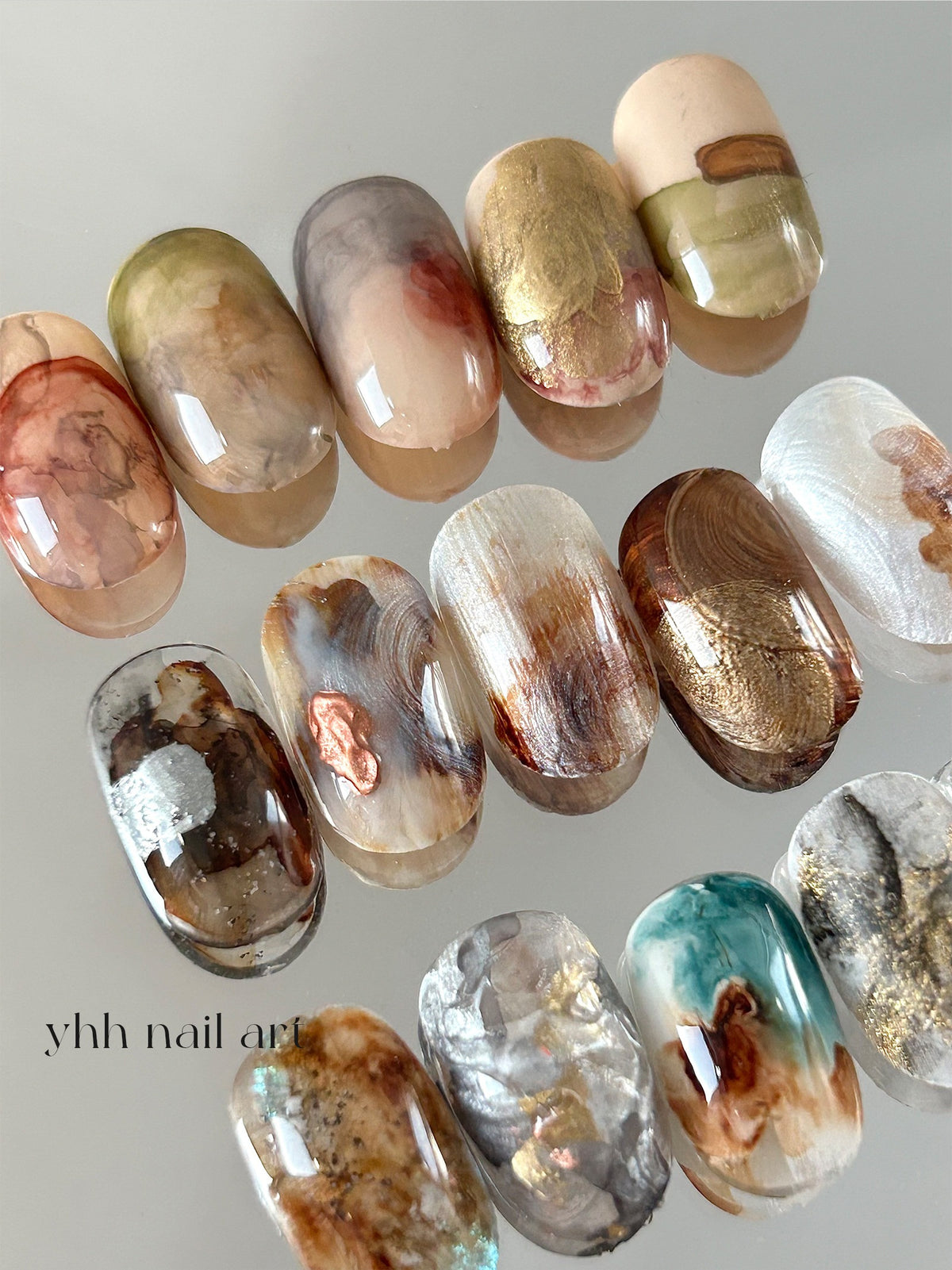 YHH Watercolor Nail Ink 7ml（A01-A40） - image 25