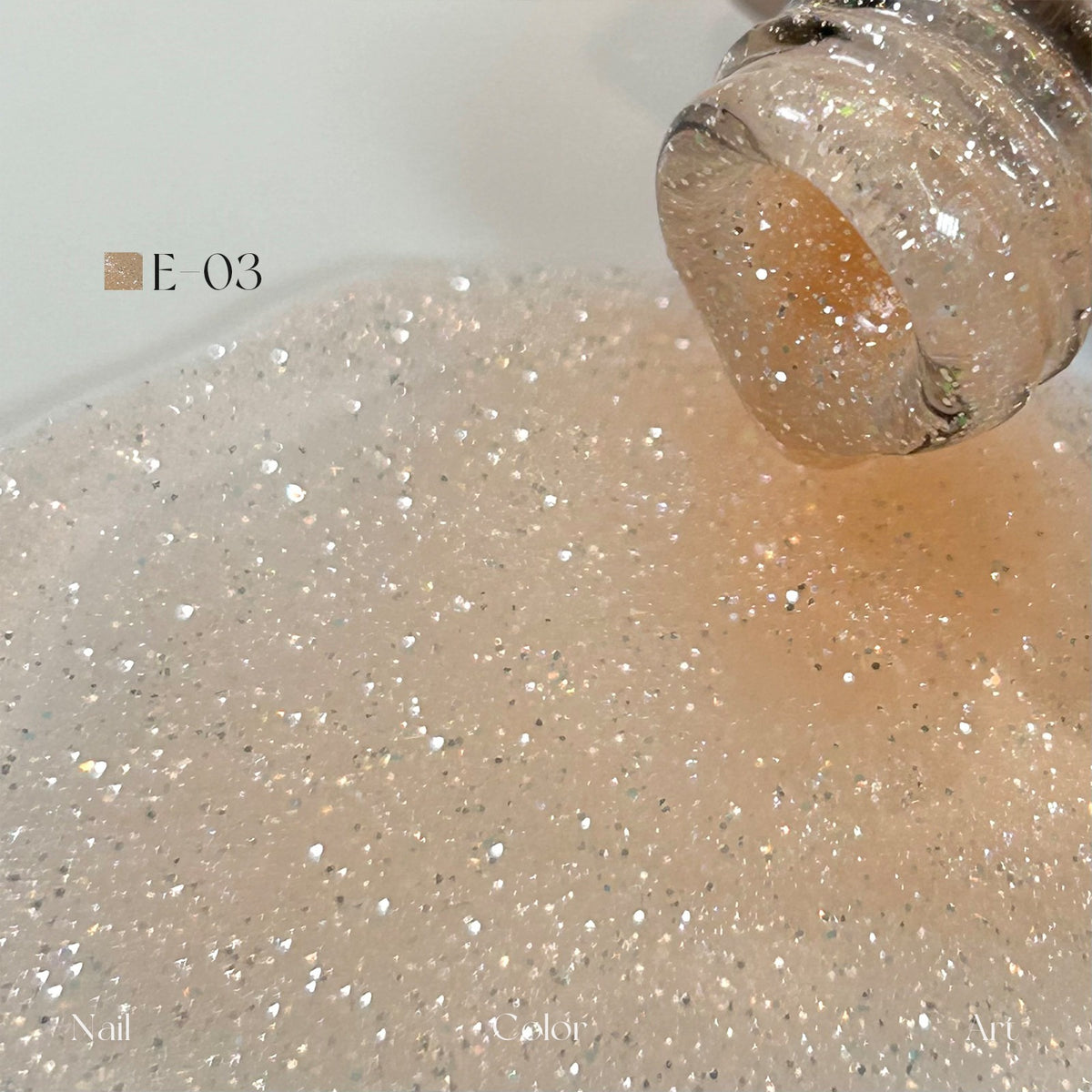 NF x YHH Moonset Star Veil Color Bottle Glitter Gel 10ml - E01