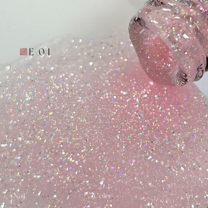 NF x YHH Moonset Star Veil Color Bottle Glitter Gel 10ml - E01