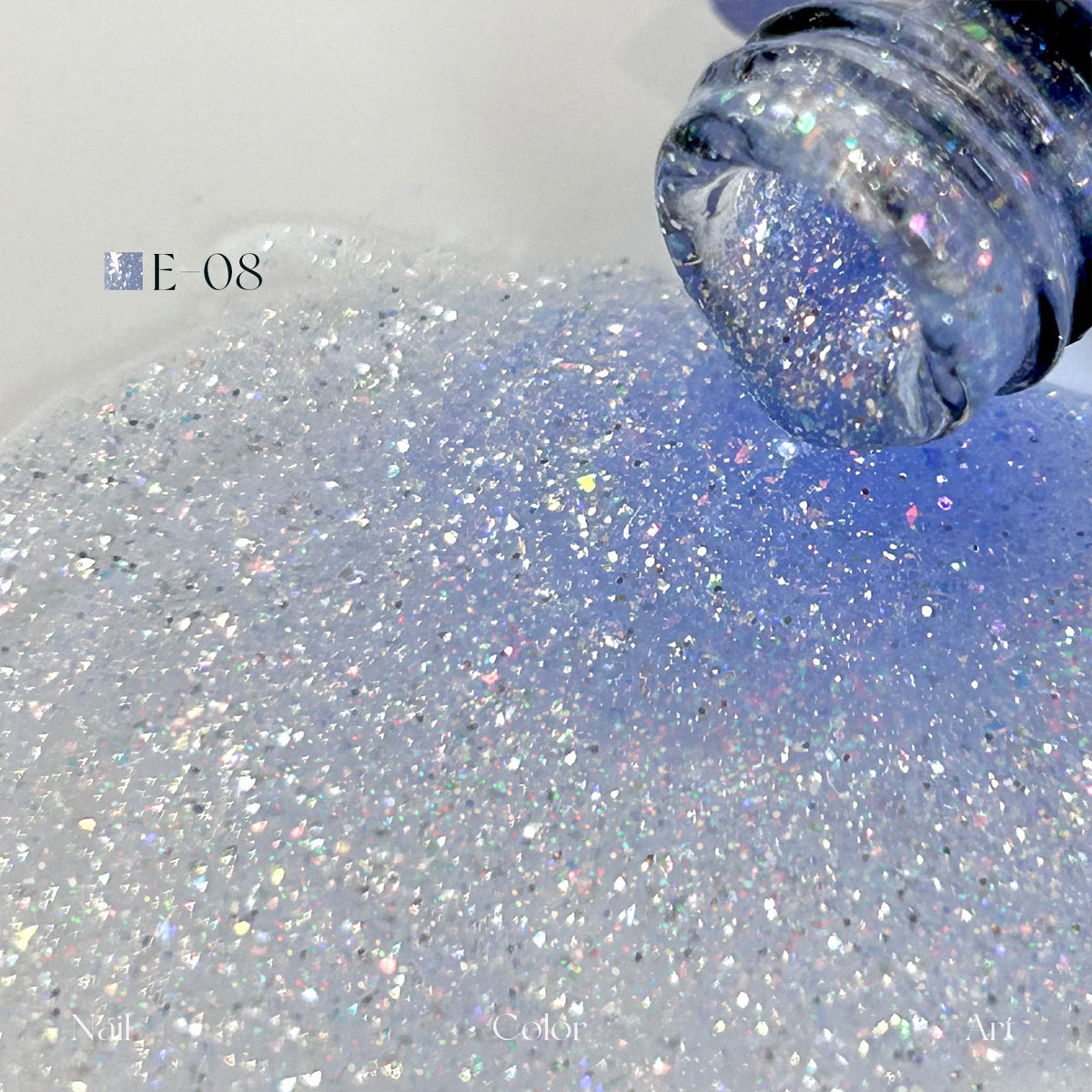 NF x YHH Moonset Star Veil Color Bottle Glitter Gel 10ml - E08