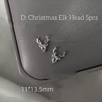 Nail Formula Alloy Diamond Charms Christmas Collection 3pcs/ 5pcs