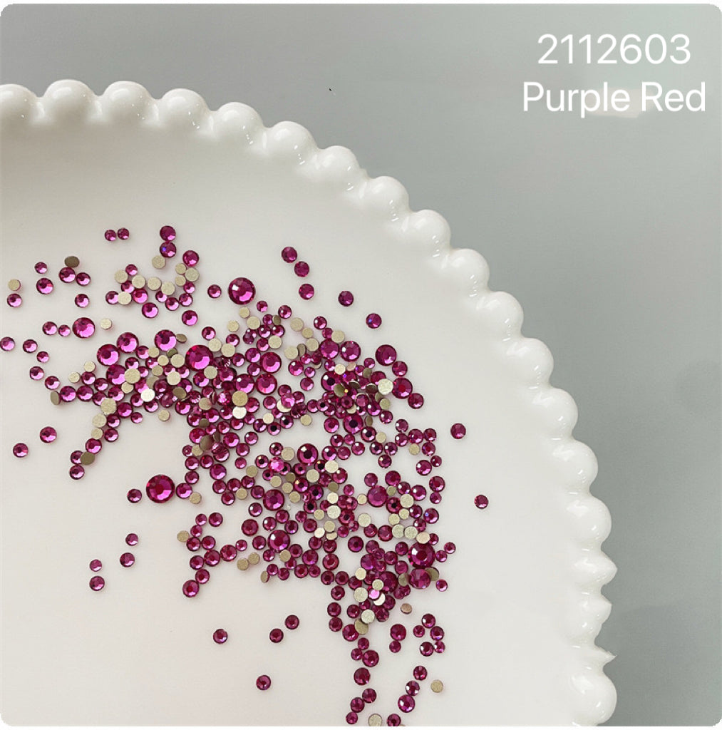 NF Select Mixed Flatback Round Rhinestones Collection 1440pcs