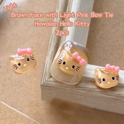 3D Nail Art Resin Hawaiian Hello Kitty Collection
