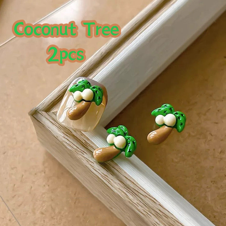 3D Nail Art Resin Hawaiian Hello Kitty Collection