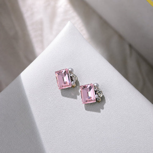 1649550 Pink Crystal 3pcs