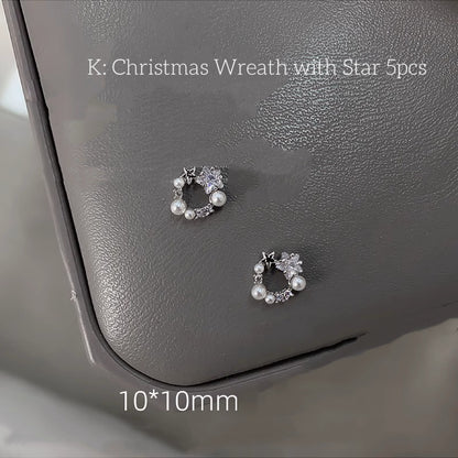 Nail Formula Alloy Diamond Charms Christmas Collection 3pcs/ 5pcs