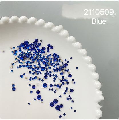 NF Select Mixed Flatback Round Rhinestones Collection 1440pcs