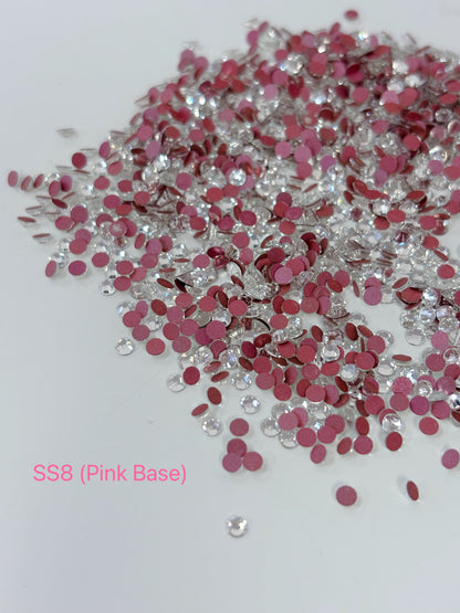 White Flat Base Diamond Collection