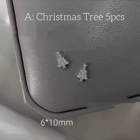 Nail Formula Alloy Diamond Charms Christmas Collection 3pcs/ 5pcs