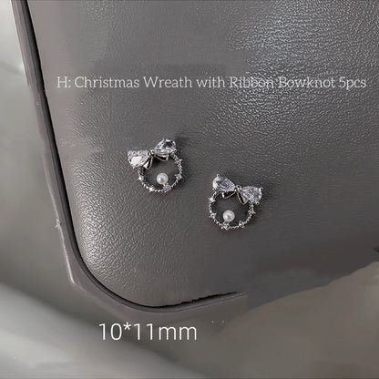 Nail Formula Alloy Diamond Charms Christmas Collection 3pcs/ 5pcs