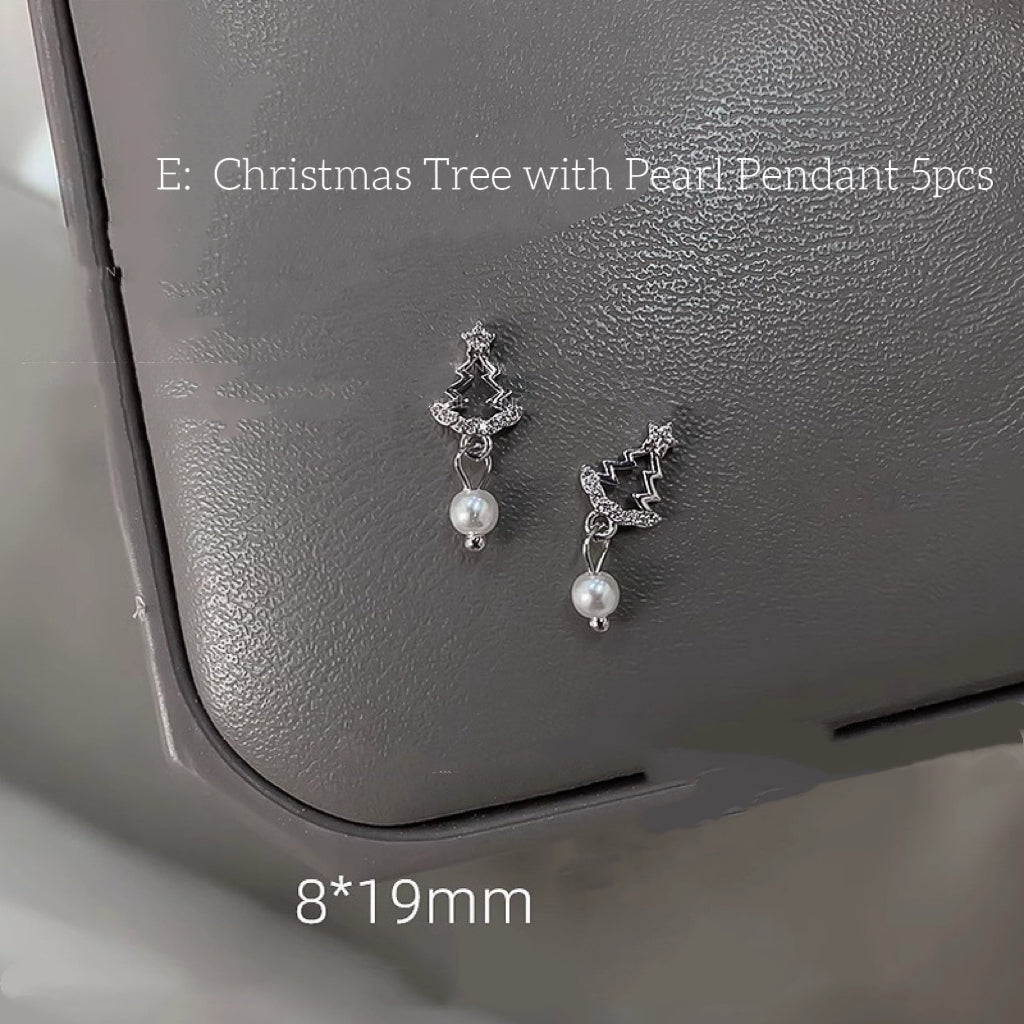 Nail Formula Alloy Diamond Charms Christmas Collection 3pcs/ 5pcs