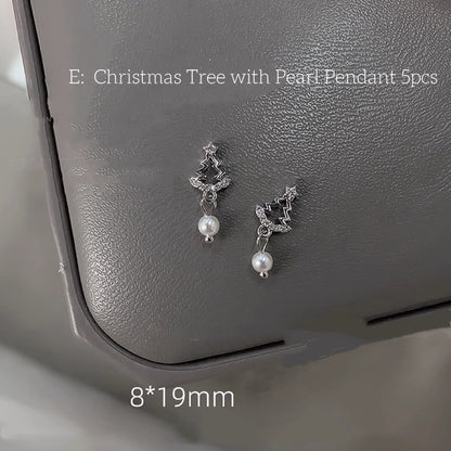 Nail Formula Alloy Diamond Charms Christmas Collection 3pcs/ 5pcs