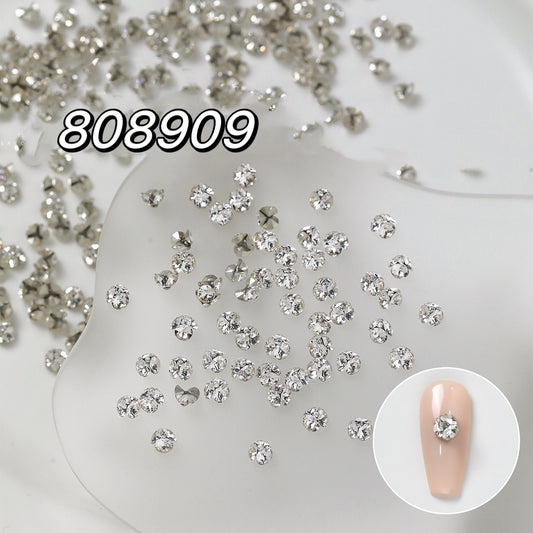 808909 K9 SS16 Mini Transparent Pile Diamond Rhinestone 10pcs