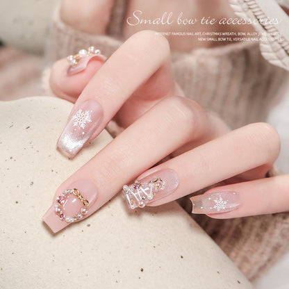 Nail Formula Alloy Charm Infinity Bowknot 10pcs