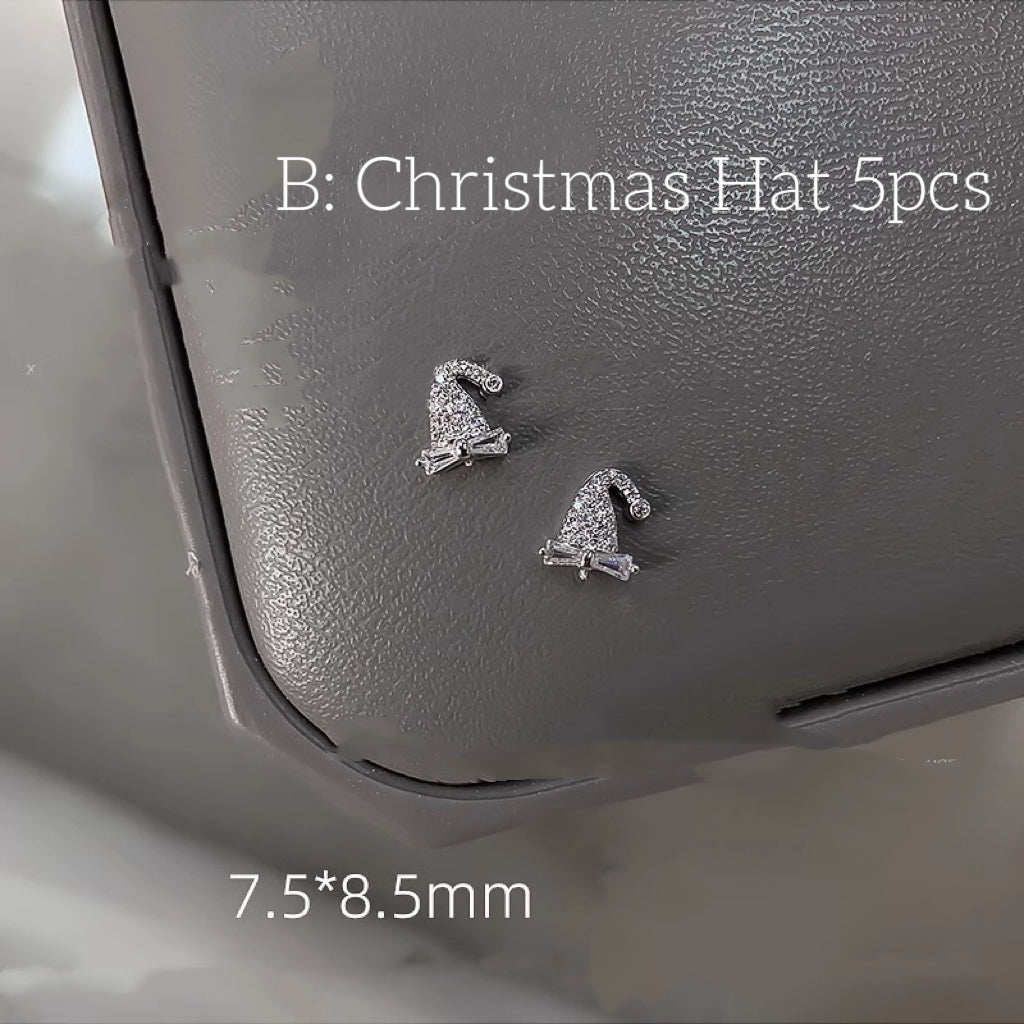 Nail Formula Alloy Diamond Charms Christmas Collection 3pcs/ 5pcs