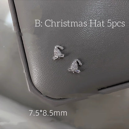 Nail Formula Alloy Diamond Charms Christmas Collection 3pcs/ 5pcs