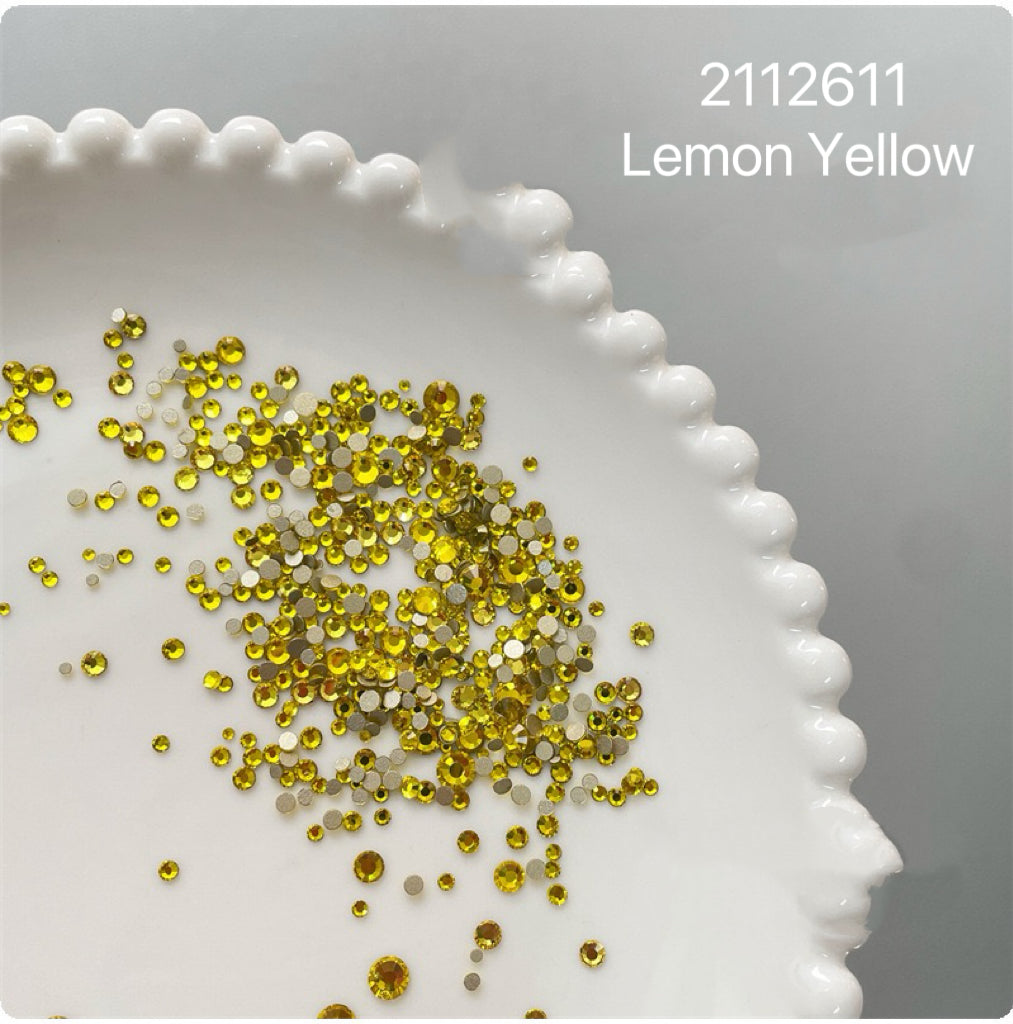 NF Select Mixed Flatback Round Rhinestones Collection 1440pcs